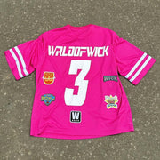 Fashion Wick Print Short Sleeve T-shirt