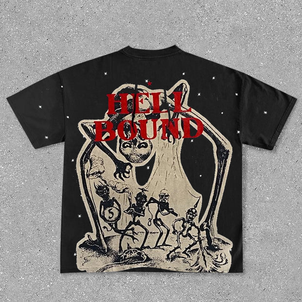 vintage mummy print T-shirt