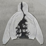 You Are What Print Long Sleeve Hoodies