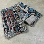 King Kong Casual Street Werewolf Tapestry Shorts