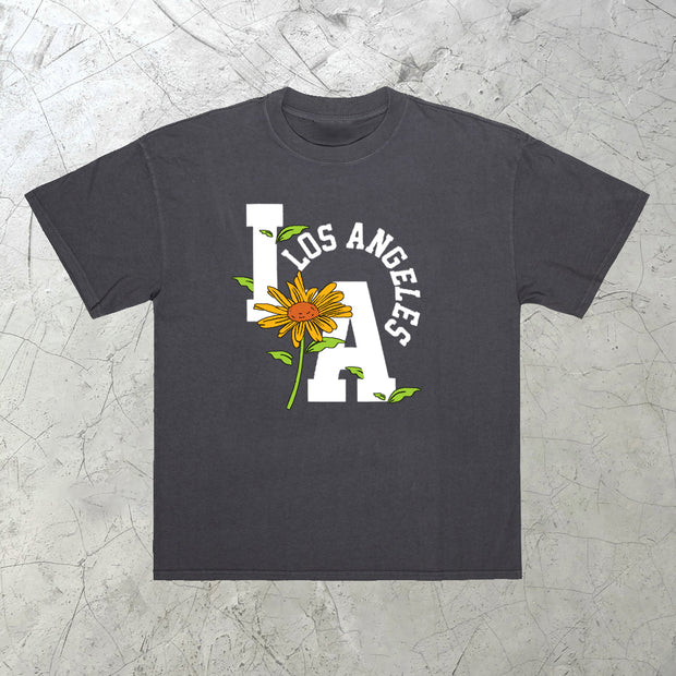 Street fashion brand Los Angeles short-sleeved T-shirt