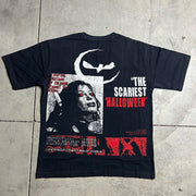 Vintage Fashion Print Street T-Shirt