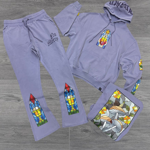 Personalized casual bell bottom pants sports suit