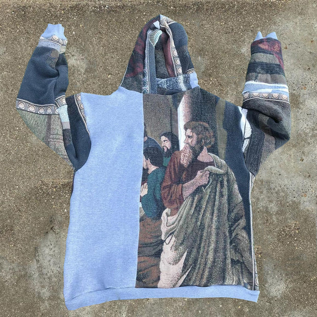 Fashion Print Long Sleeve Hoodie