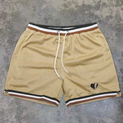 Stylish Loose Street Mesh Track Shorts