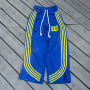 Line casual street print trousers