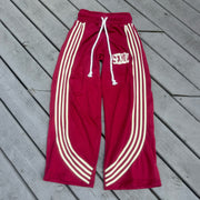 Line casual street print trousers