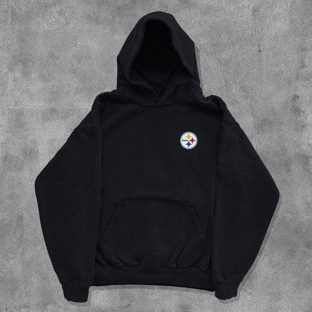 American Football No.00 Print Long Sleeve Hoodies