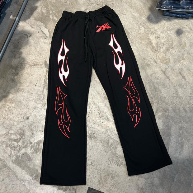 Hell casual street retro sweatpants