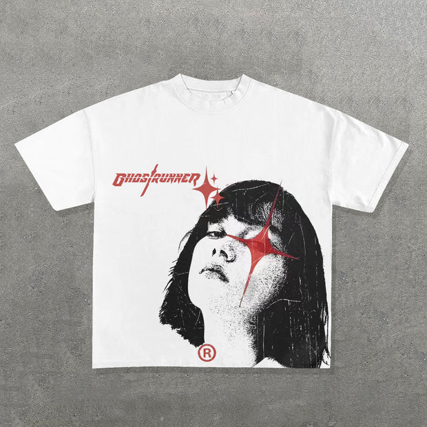Ghostrunner Print Short Sleeve T-Shirt
