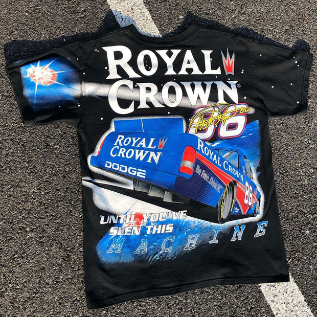 NO.86 Racing Print Short Sleeve T-Shirt