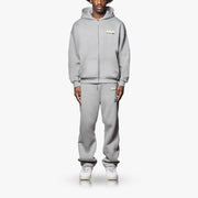Fashionable and personalized casual printed zipper sweatshirt suit