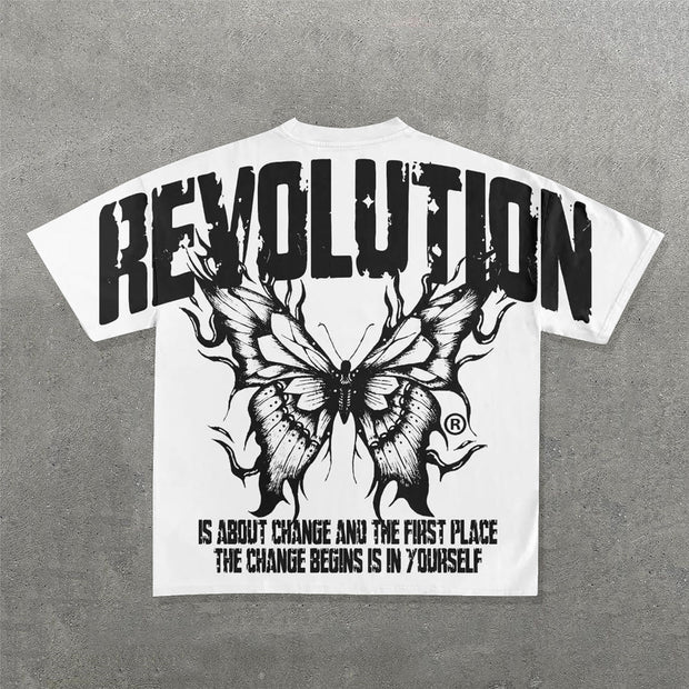 Fashion Revolution Print Short Sleeve T-Shirt