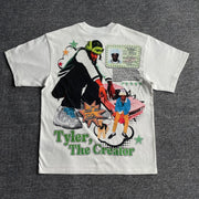 Casual Street Artist Print T-Shirt