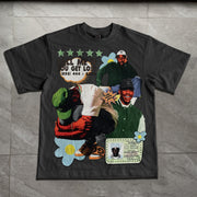 Casual Street Artist Print T-Shirt