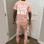 Never Look Back Print Two Piece Set