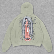 Virgin Mary Oversized Hoodie