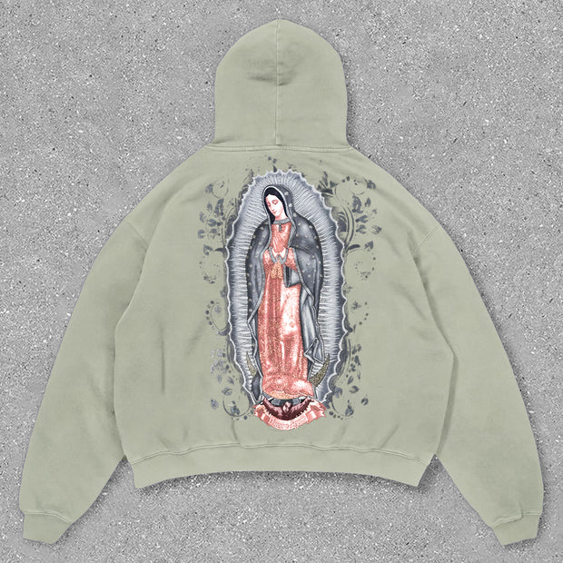 Virgin Mary Oversized Hoodie