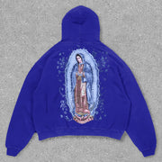 Virgin Mary Oversized Hoodie