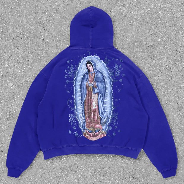 Virgin Mary Oversized Hoodie