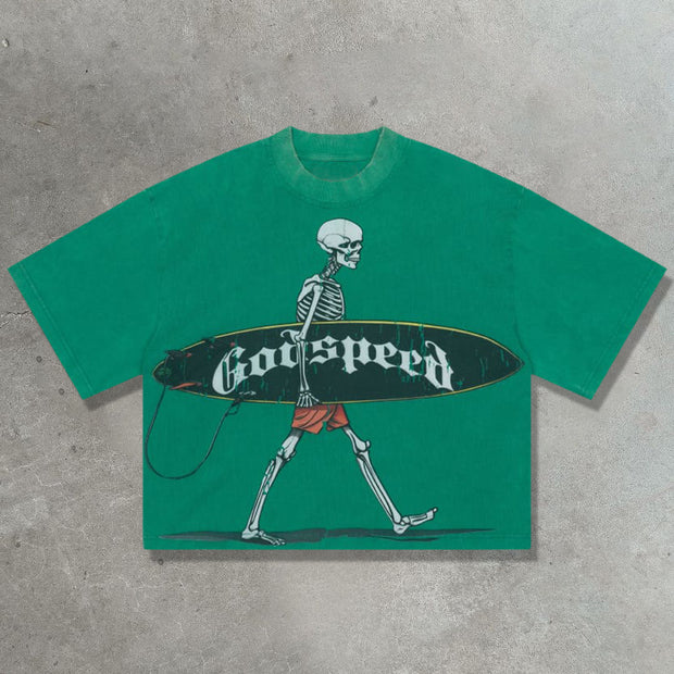 Hip Hop Street Skateboard Surf T-shirt