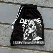 Evil Nun Casual Street Mesh Shorts