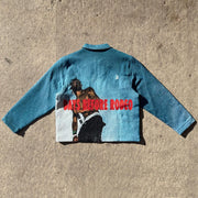 Hip Hop Street Rap Festival Tapestry Zip-Up Jacket