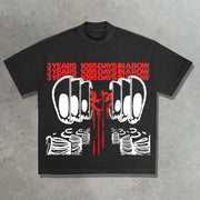 3 YEARS 1095 DAYS IN ROW printed T-shirt