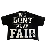 Street Retro Letter Print T-shirt