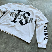Hip Hop Street Fake Two Piece Long Sleeve T-Shirt