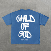Child Of God Print Short Sleeve T-shirt