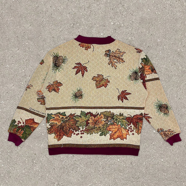 Halloween Casual Vintage Long Sleeve Sweatshirt