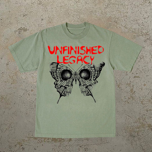 Unfinished Legacy Print Short Sleeve T-Shirt