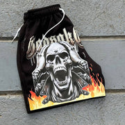 Death Thug Casual Street Mesh Shorts