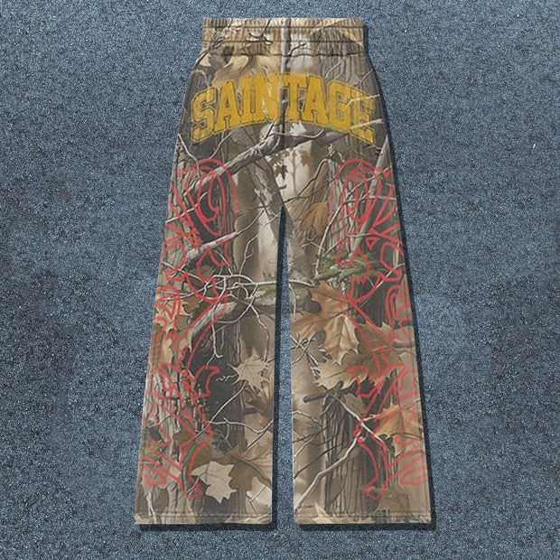 Saint Camouflage Casual Streetwear Trousers