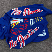 Oversized lettering hoodie