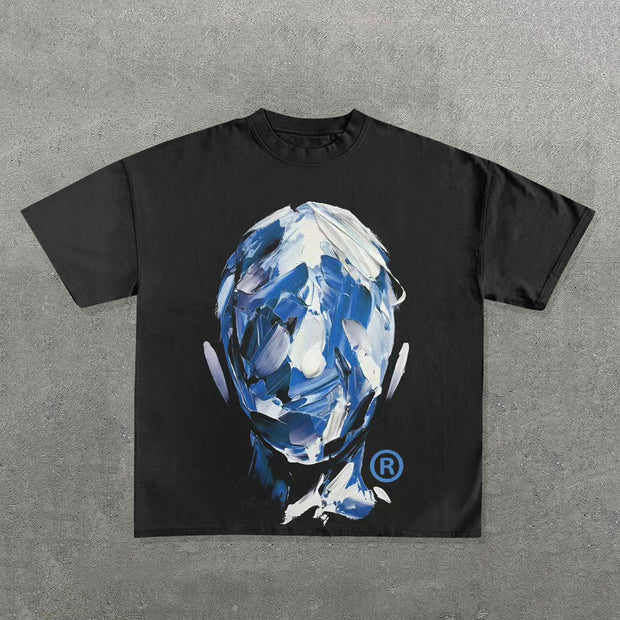 You Are Unique Print Short Sleeve T-Shirt