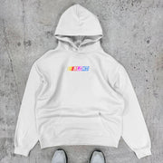 Casual Blond Letters Print Long Sleeve Hoodies
