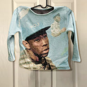 Personalized Cartoon Graphic Tapestry Sweatshirt