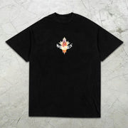 Virgin Mary graphic print short-sleeved T-shirt