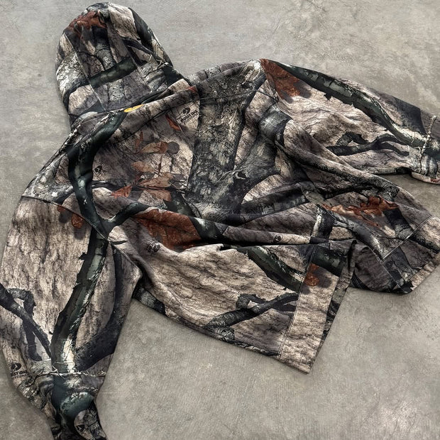 Camouflage I Was Programmed To Care About You Print Hoodies