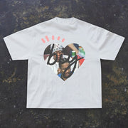 Believe In Yourself Print Short Sleeve T-Shirt