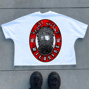 Masked Thug Casual Street Vintage T-Shirt