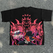 Animation Print Casual Street T-Shirt