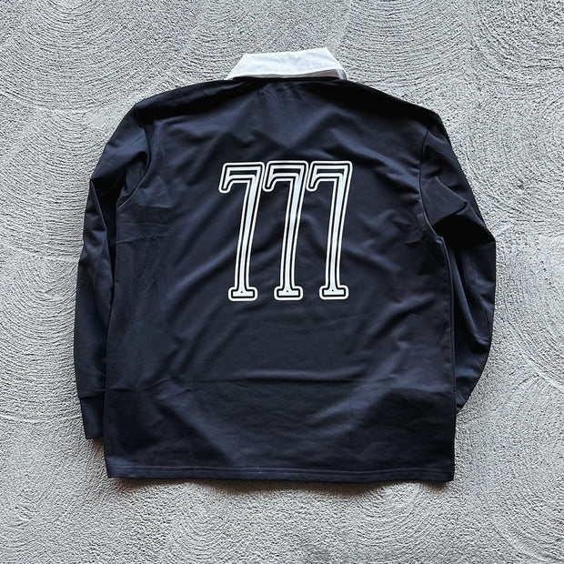 Hell and Heaven Casual Street College Rugby Polo