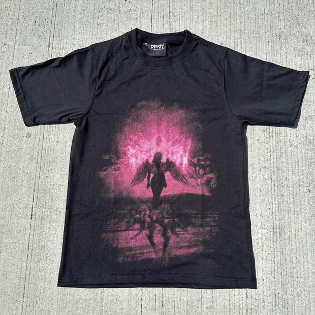 Angel Girl Print T-Shirt