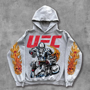 UFC 309 Print Long Sleeve Hoodies