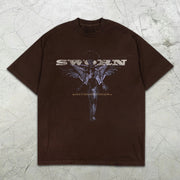 Angel Slogan Graphic Print Short Sleeve T-Shirt