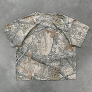 Fashion Camouflage Print Short Sleeve T-Shirt