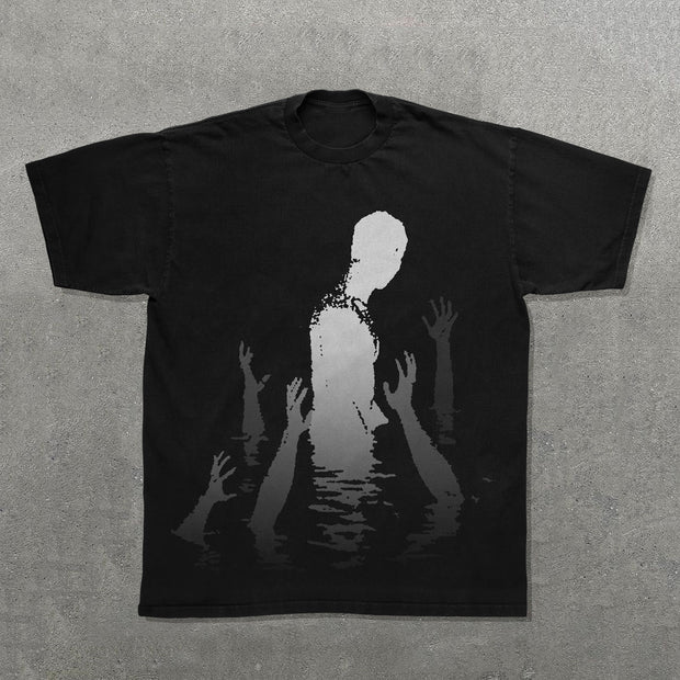 Memorial Print Short Sleeve T-Shirt